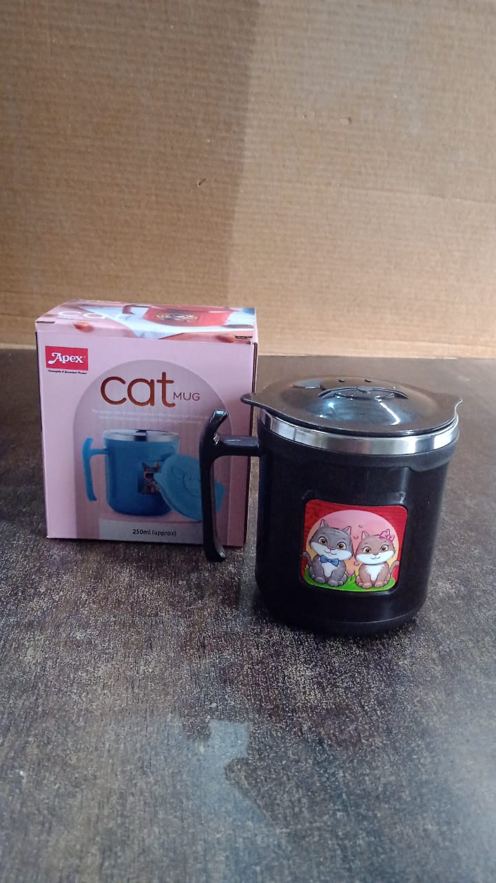 250ML SS Thermal Flask with Cute Animal Print 250ML SS Thermal Flask with Cute Animal Print